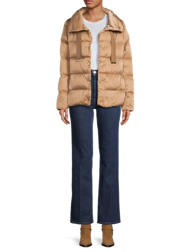 Herno Sateen Drawstring Down Puffer Jacket 2