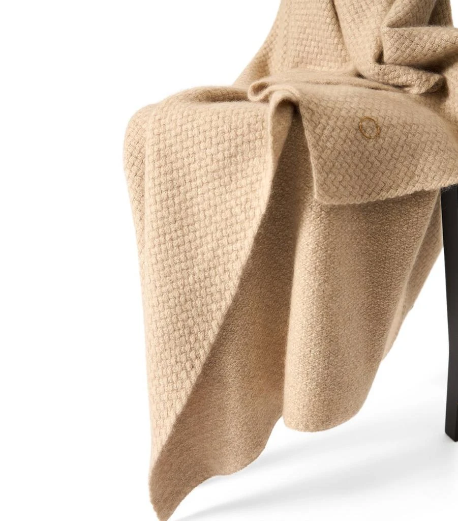 Oyuna Cashmere Maple Throw (180cm x 120cm) 3