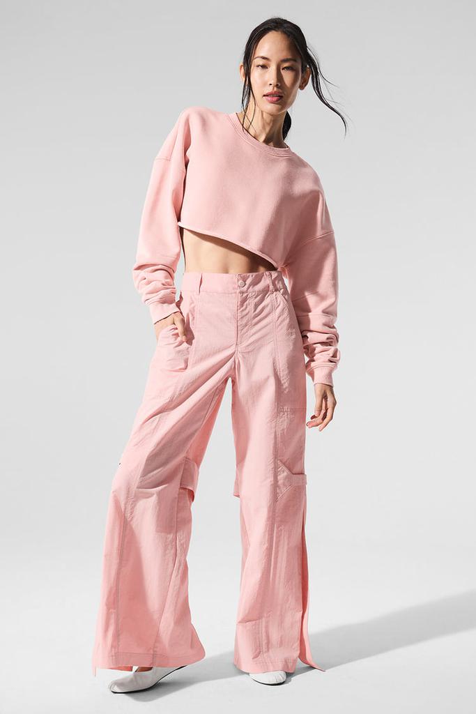 High-Waist Voyager Trouser - Pink Quartz – On Sale Now with Up to