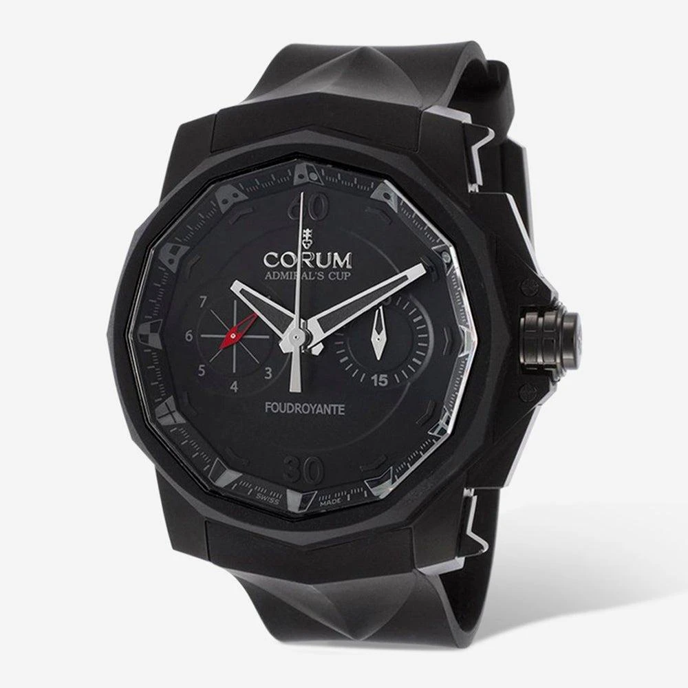 Corum Corum Admiral's Cup 48 Leap Second Foudroyante Titanium Automatic Men's Watch A895/00778 1