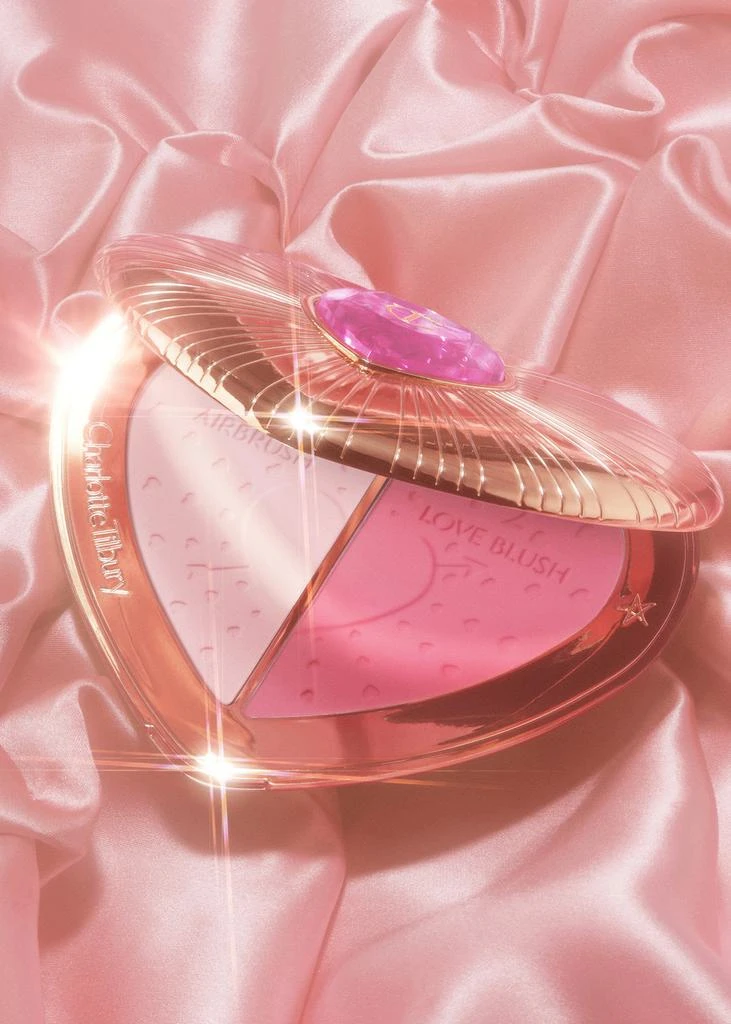 Charlotte Tilbury Charlotte's Beauty Soulmates Face Palette - Pillow Talk Flawless Peach 4