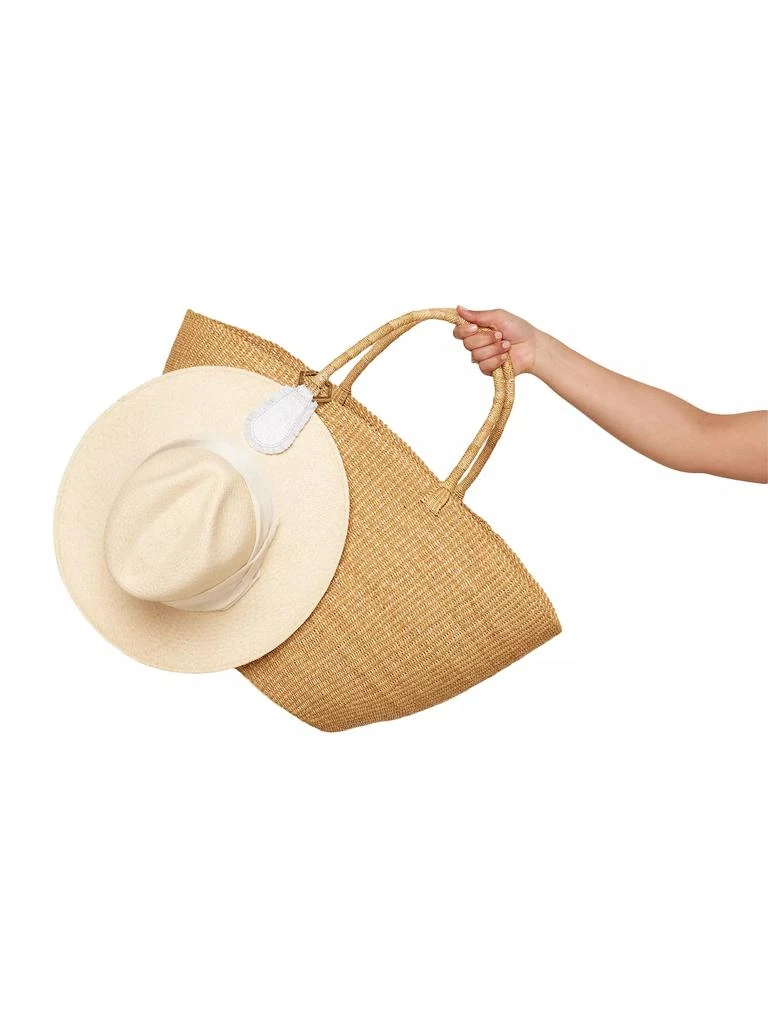 Toptote by Lindsay Albanese ​The Fray Raffia Hat Holder 2