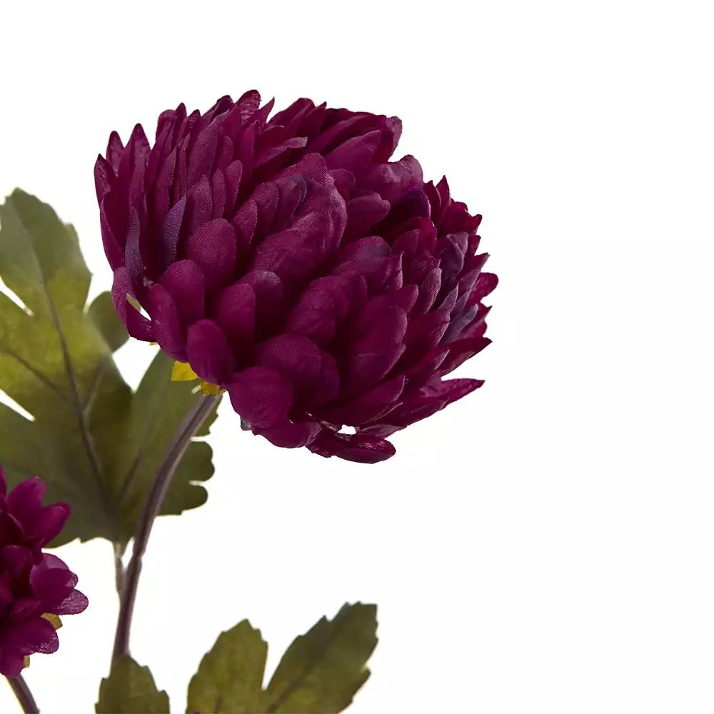 NEARLY NATURAL 29-In. Chrysanthemum Artificial Flower, Set of 12 3