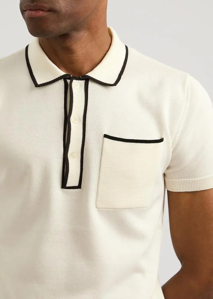 Valentino Knitted cotton polo shirt 5