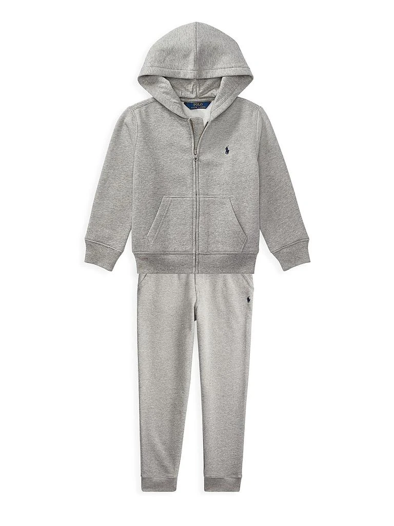 Ralph Lauren Little Boy's & Boy's Seasonal Fleece Joggers 2