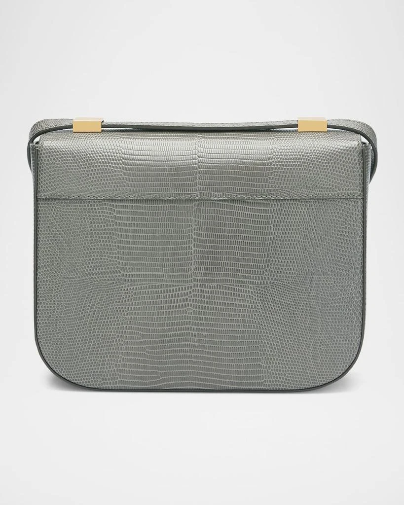 Demellier The Vancouver Lizard-Embossed Leather Crossbody Bag 3