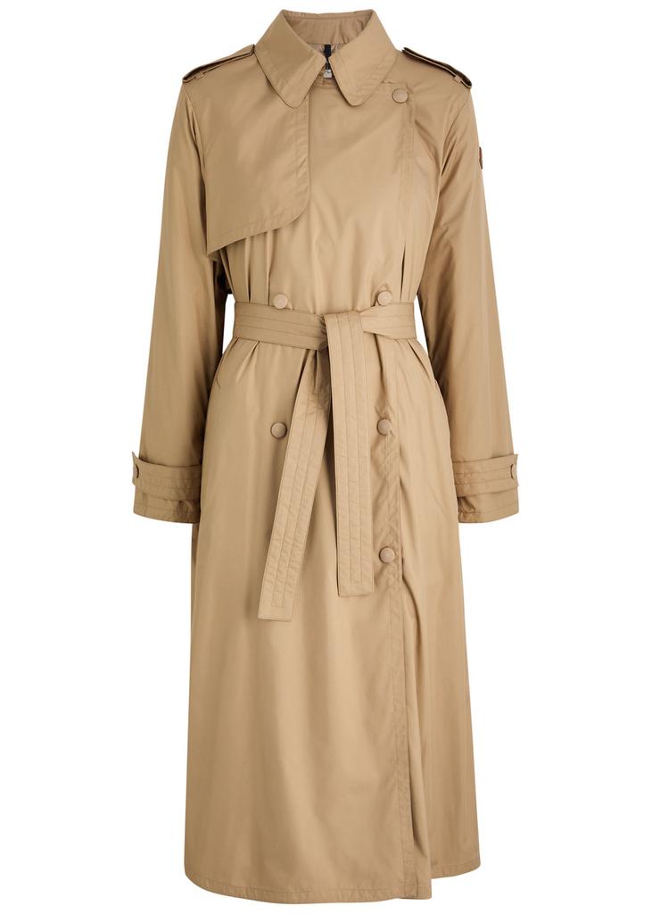 Moncler Barbetane Tech Down Trench Coat - Coats - Compare
