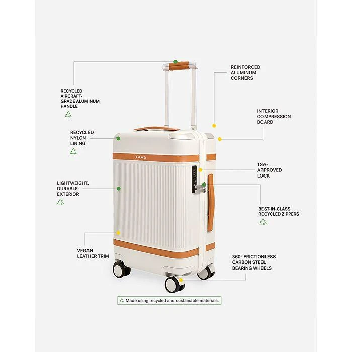 Paravel Aviator Carry On Plus Spinner Suitcase 5
