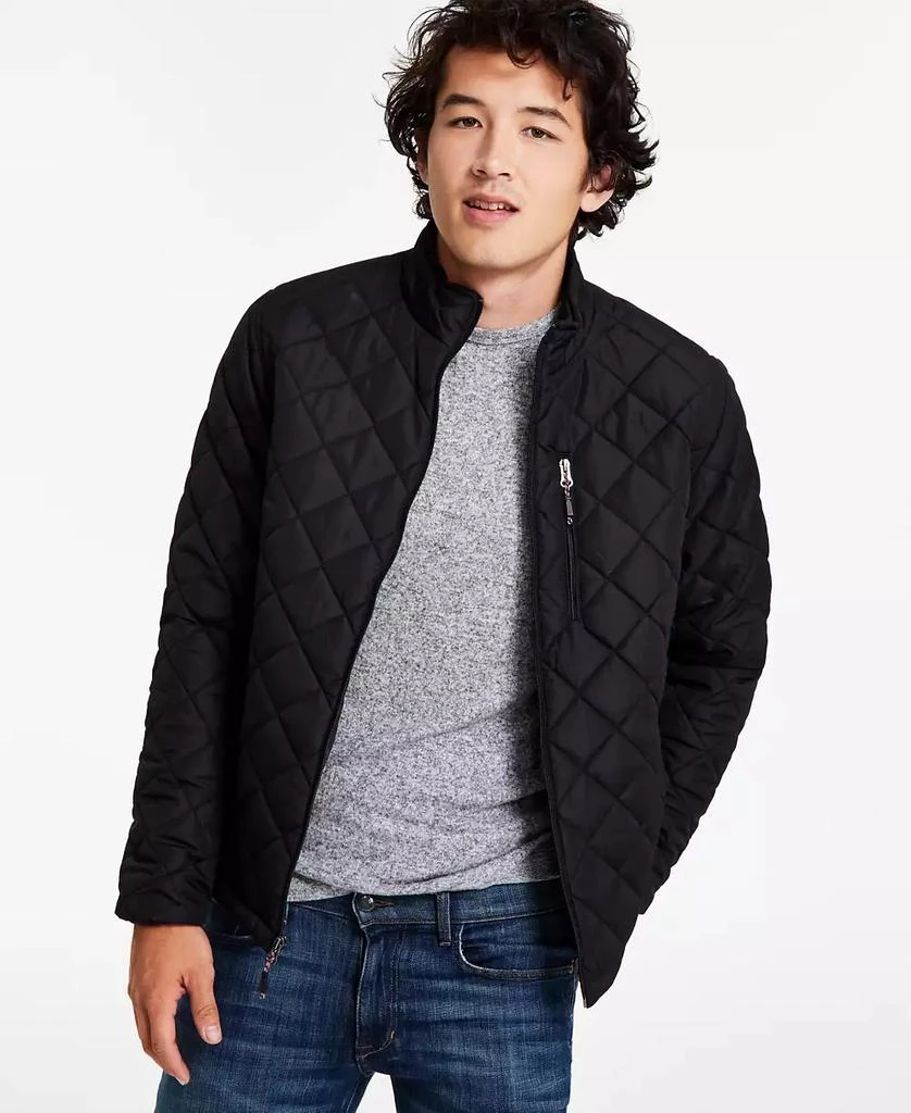 HAWKE
CO Men
s Diamond Quilted Heritage Jacket, Created for Macy
s 1