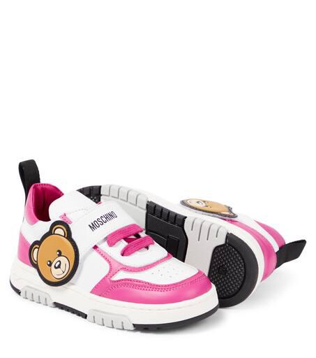 Moschino deals Leather sneakers