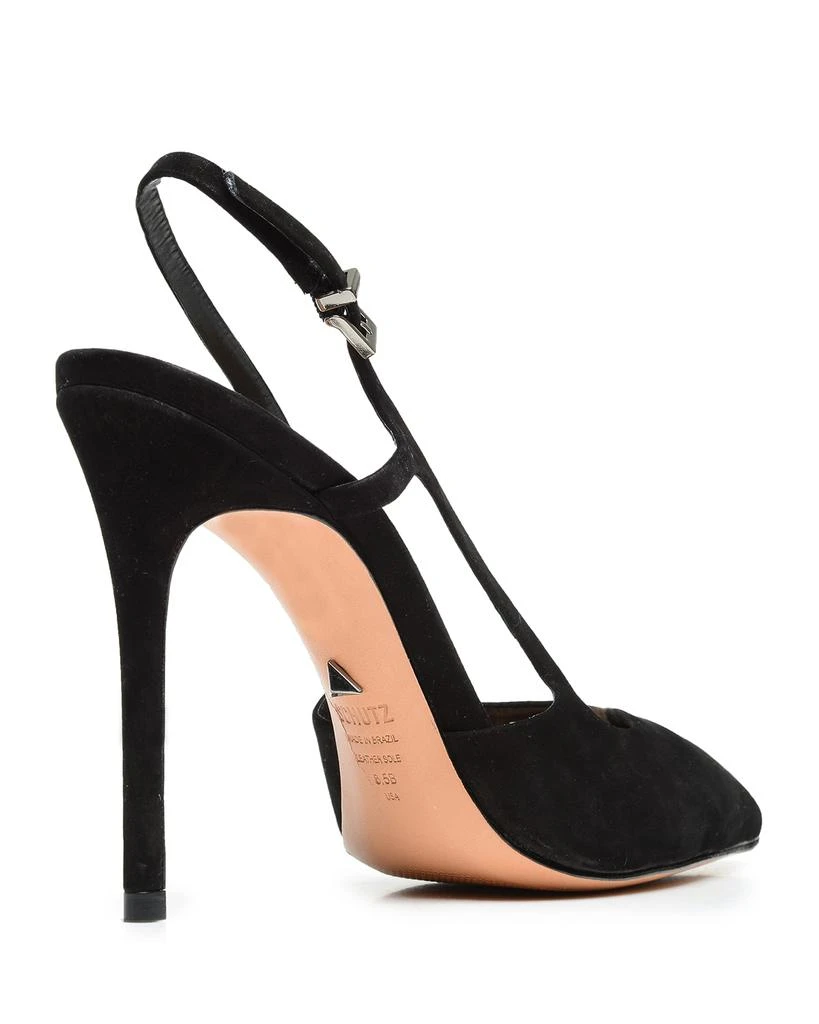 Schutz Boris Suede Slingback High-Heel Pumps 4
