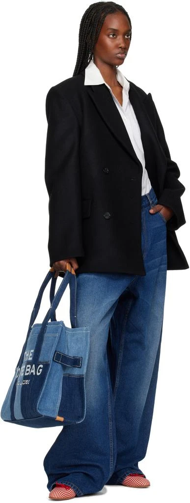 Marc Jacobs Blue 'The Denim Large' Tote 4
