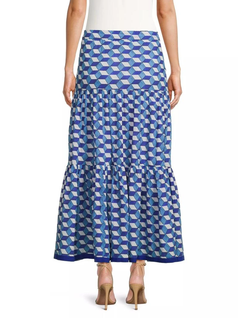 Ro's Garden Frilly Geometric Skirt 5