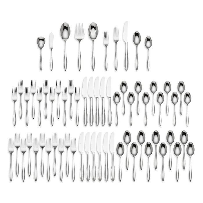 Lenox Sculpt 65-Piece Flatware Set 4