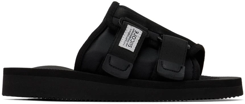 Suicoke Black KAW-Cab Sandals 1