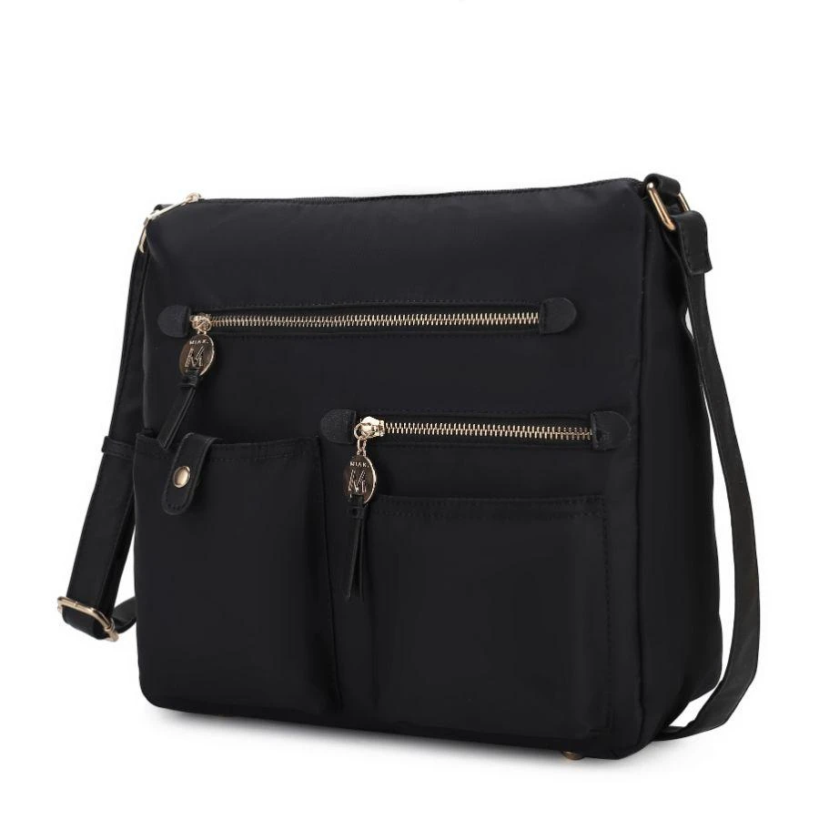 MKF Collection By Mia K. Serena Color-Block Nylon Women’s Shoulder Bag 1