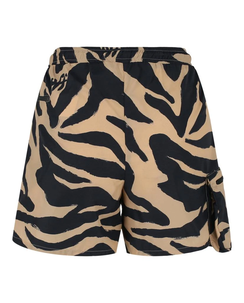 Off-White Athletic Zebra Nylon Shorts 2