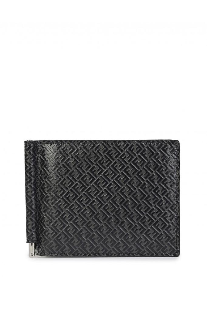 折りたたみ財布 FENDI FLOWER BOUQUET FF FABRIC MEDIUM TRI-FOLD WALLET Fendi Fendi Flower Bouquet Ff Fabric Medium Tri-Fold Wallet