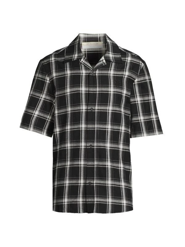 1017 ALYX 9SM Plaid Cotton Camp Shirt 4