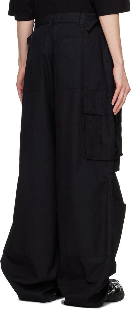 032c Black "Overtime" Cargo Pants 3