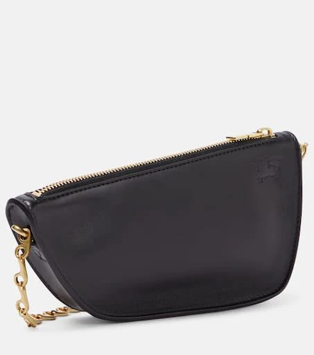 Burberry Shield Micro leather shoulder bag 4