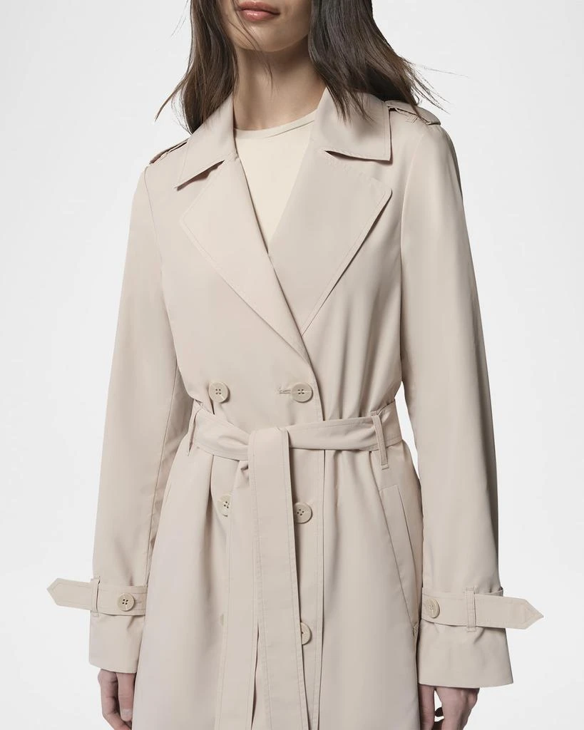 Soia & Kyo Ultra-Light Water-Repellent Packable Trench Coat 5