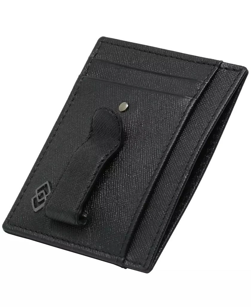 Alpine Swiss Double Diamond Mens RFID Money Clip Minimalist Front Pocket Wallet 3
