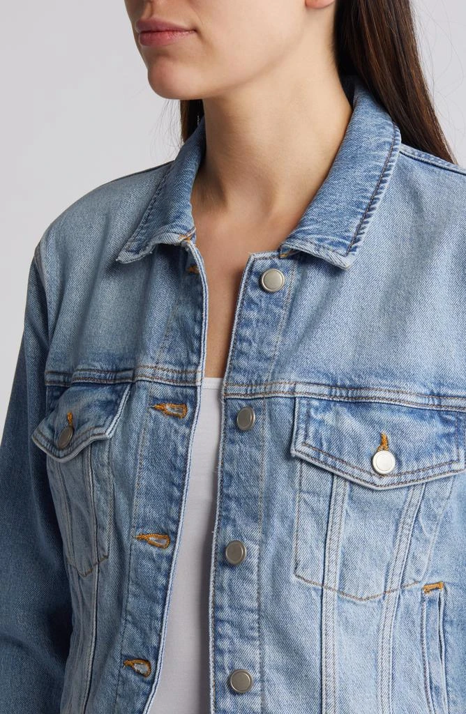 Good American Committed to Fit Denim Jacket 6