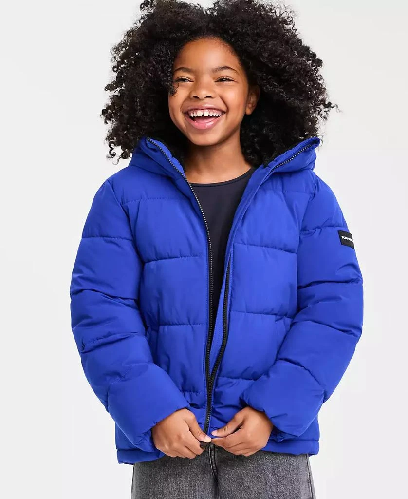 Michael Kors BCBG Big Girls Berber-Lined Puffer Jacket