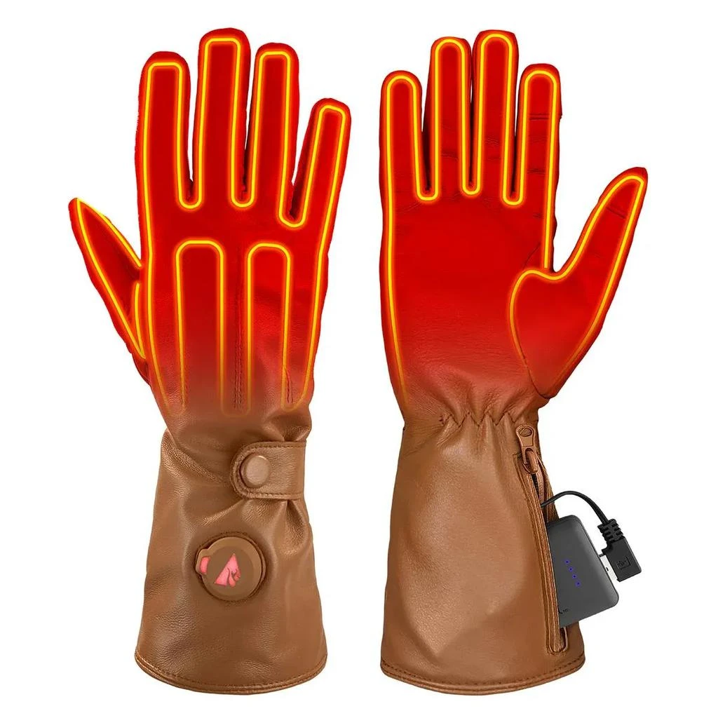 ActionHeat ActionHeat 5V Battery Heated Leather Dress Glove - Women
s 2