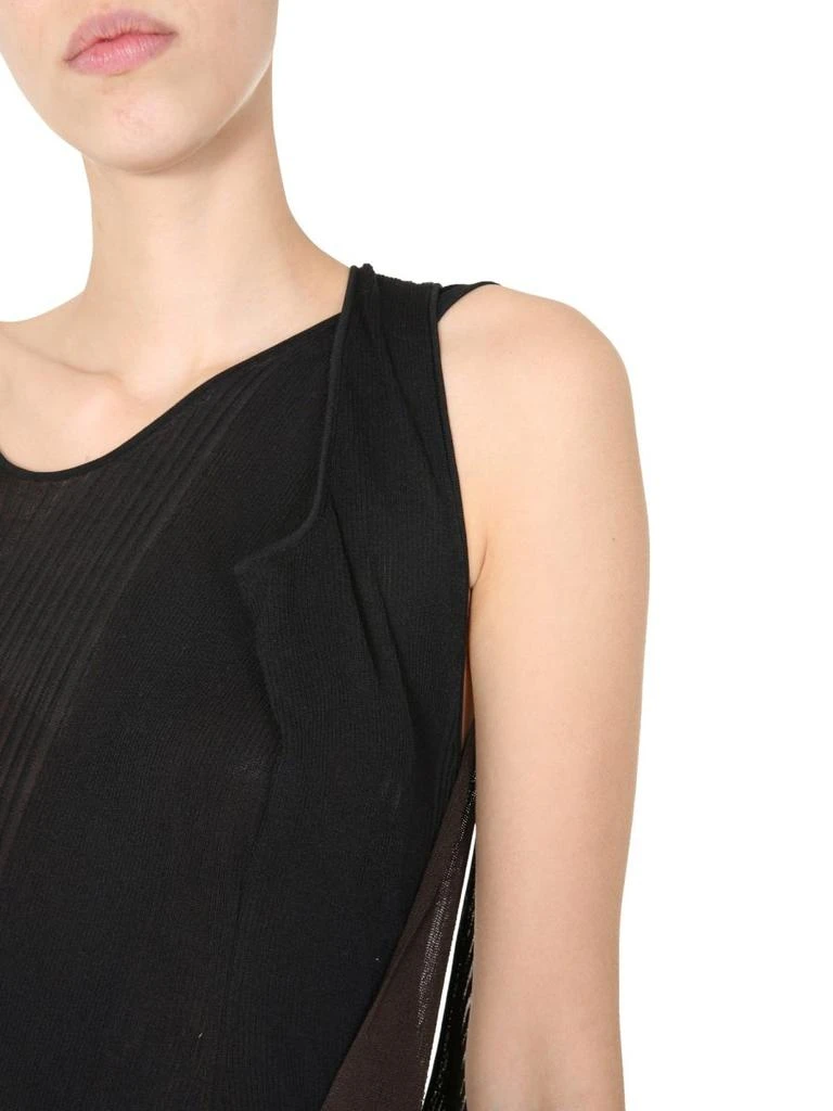 Bottega Veneta Bottega Veneta Cut-Out Layered Knit Dress 6