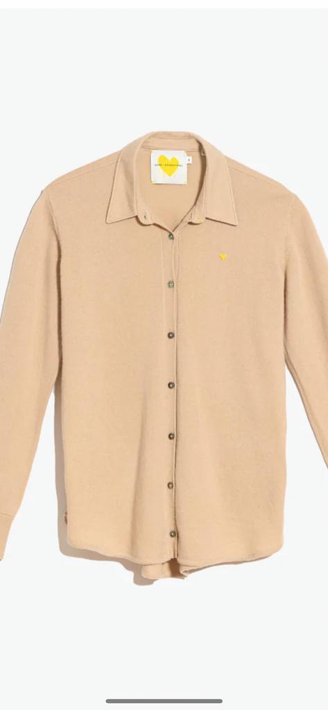 KERRI ROSENTHAL Mia Sweater Shirt In Oatmilk