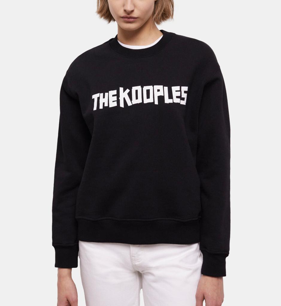 THE KOOPLES The Kooples Black Logo Sweatshirt