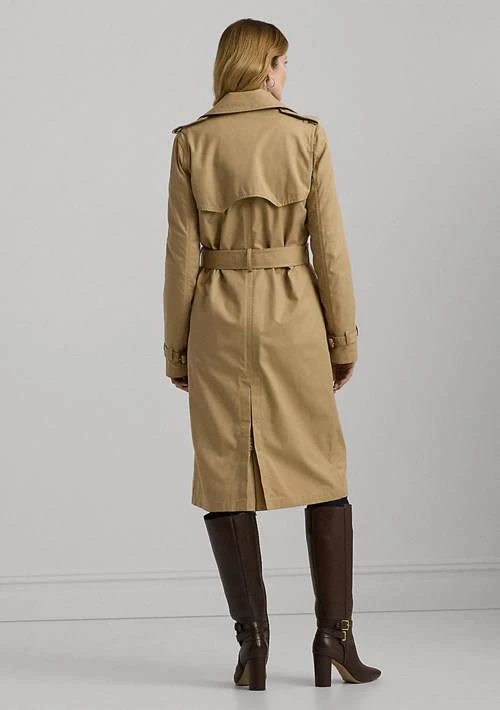 Ralph Lauren Water Repellent Belted Twill Trench Coat 3