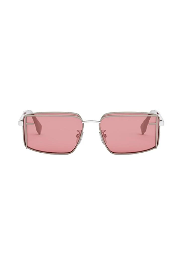 Fendi Eyewear Fendi Eyewear Rectangular Frame Sunglasses 1