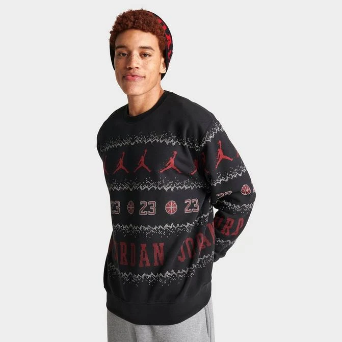 Jordan Jordan Essentials Holiday Festive Fleece Crewneck Sweatshirt