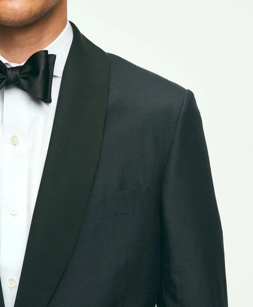 Brooks Brothers Black Fleece Shawl Collar Tuxedo in Silk-Linen 4