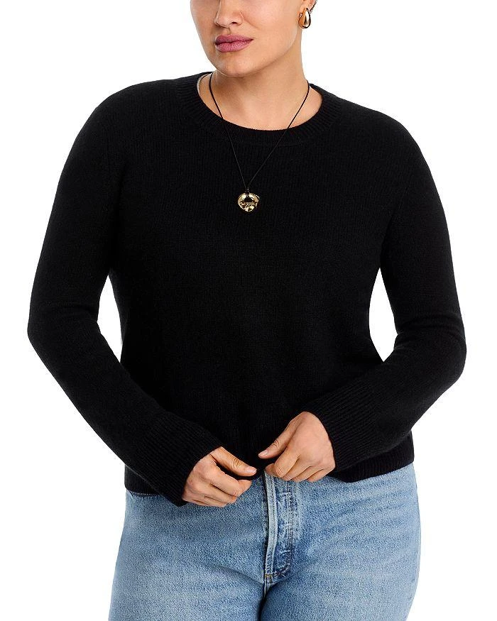 C by Bloomingdale's Cashmere Boxy Crewneck Sweater - Exclusive 8