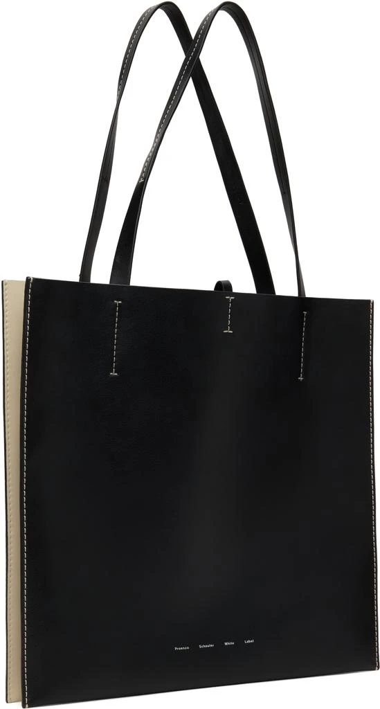 Proenza Schouler Black & Off-White Proenza Schouler White Label Twin Tote 2