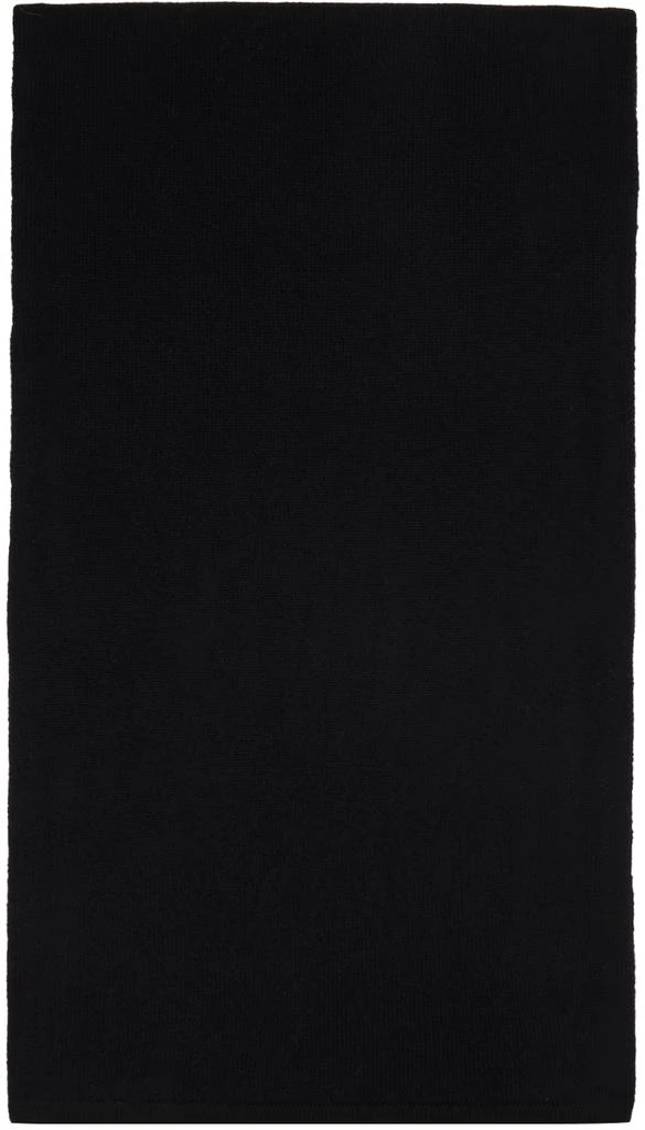 A.P.C. Black William Scarf 2