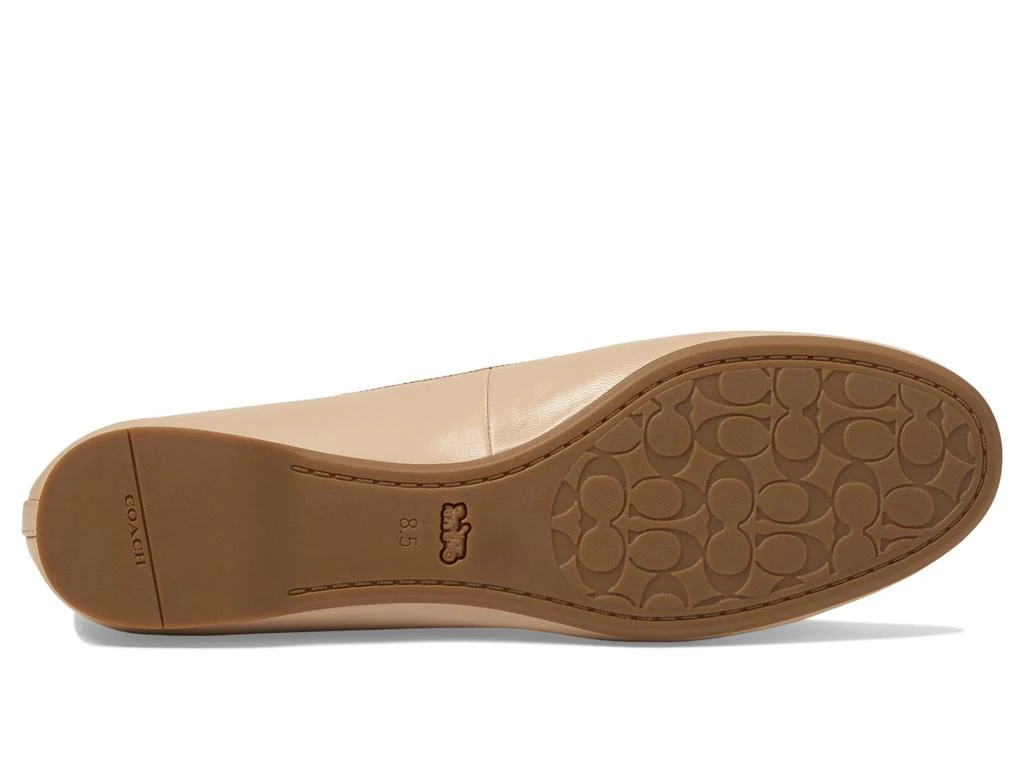 Coach Abigail Leather Ballet Flat 3