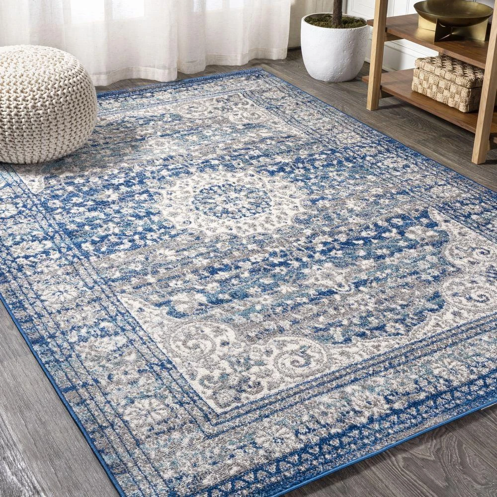 JONATHAN Y Scala Ornate Bohemian Medallion Area Rug 6