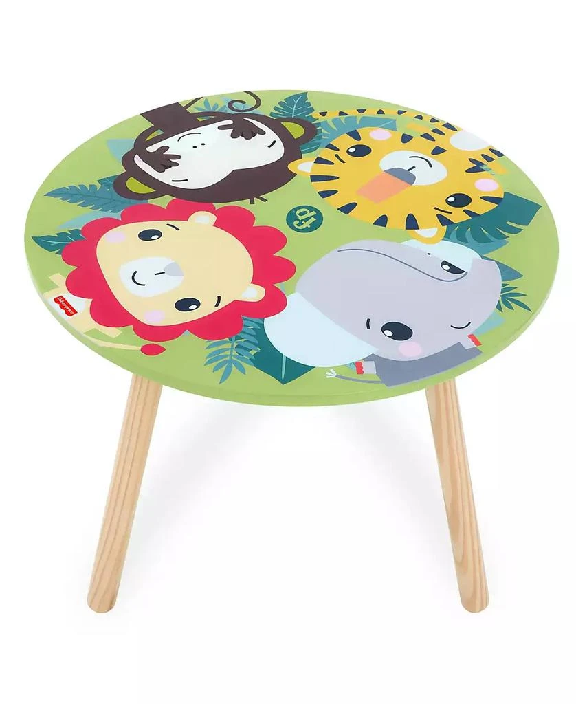 Dream On Me Fisher Price Animal Kingdom Table 
Chair in Jungle Print 8