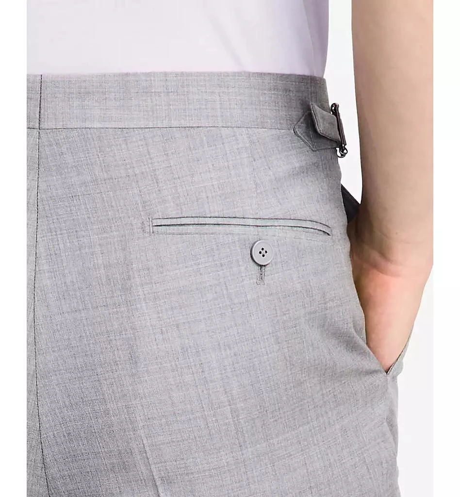 Calvin Klein Men's Slim-Fit Wool Dress Pants 6
