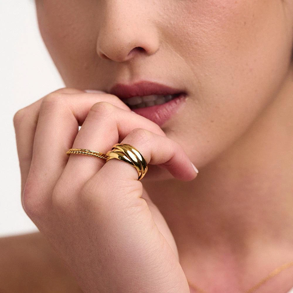 Orelia London Interlocking Rings 3
