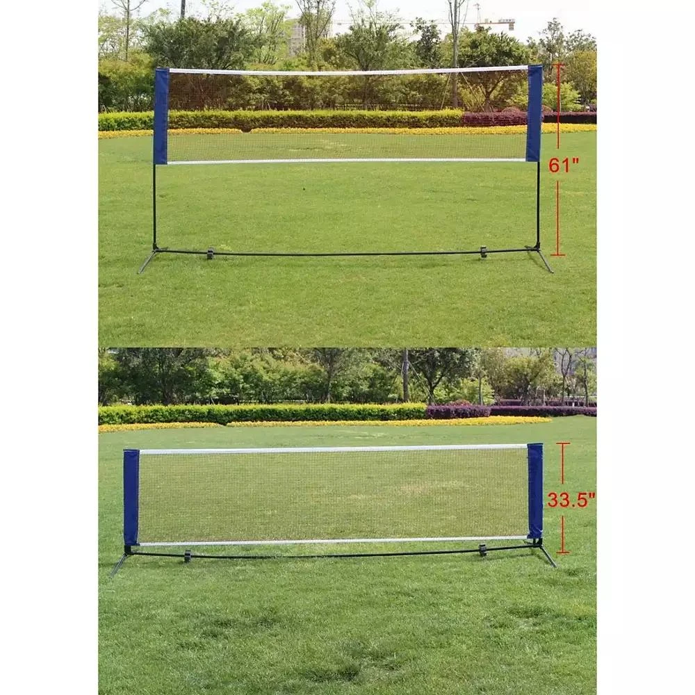 Streamdale Furniture Streamdale Portable Volleyball/Badminton/Tennis Net (10FT) with Stand 
Bag 6