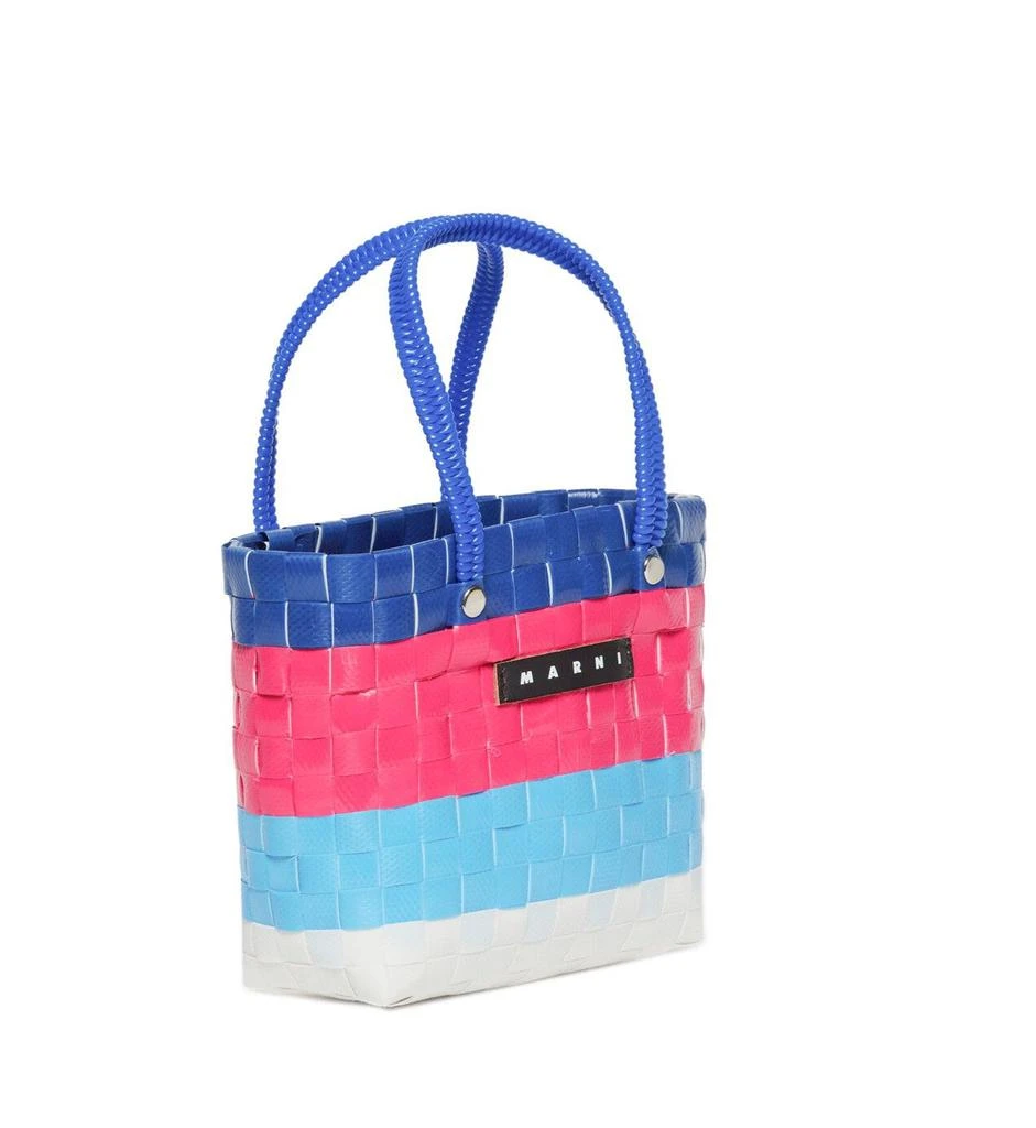 Marni Marni Kids Sunday Morning Logo Patch Shoulder Bag 3