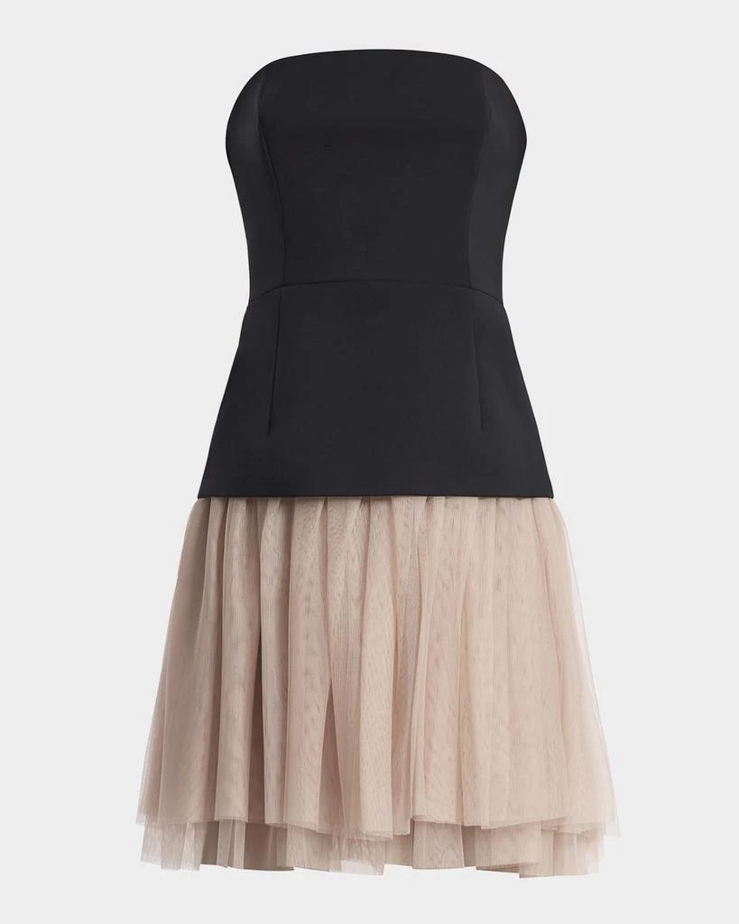 BCBG Strapless Tutu Mini Dress 1