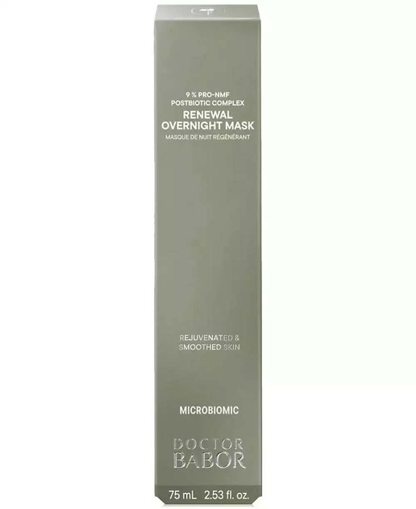 BABOR Microbiomic Renewal Overnight Mask, 2.53 oz. 2