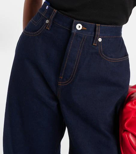 Burberry High-rise wide-leg jeans 4